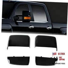 1 Pair Tow Mirror Cap Cover Fit 2014-2019 for Chevy Silverado GMC Sierra 1500