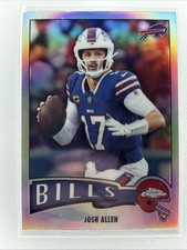 2025 TOPPS CHROME 1975 RETRO REFRACTOR - JOSH ALLEN - BUFFALO BILLS