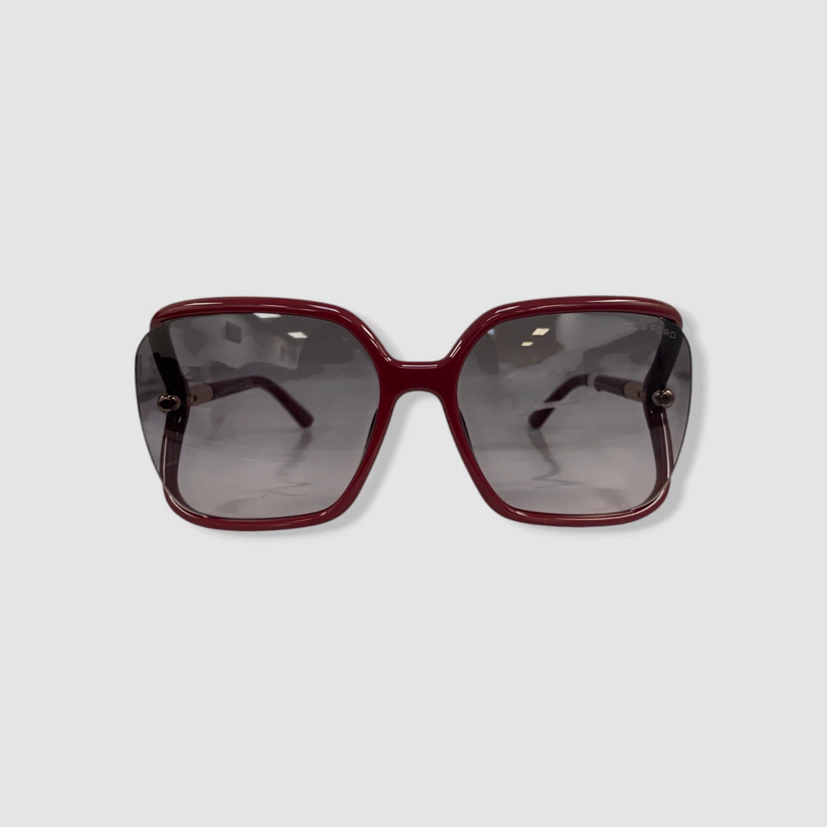 Tom Ford Red Gray Sunglasses for Women for sale | eBay