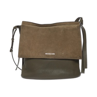 Michael Kors, Umhängetasche, Chambers, Damen, Grün/Beige, 30, 11, 30 cm #8zy