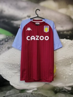 Aston Villa 2020 - 2021 home football shirt jersey Kappa size 2XL