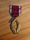 BELGIUM Military Medal. Order of the Crown-Gold Palms.!! With Minature  — photo 3