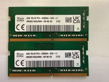 SK hynix so-dimm Memory Ram 8GB 4GB x 2 PC4 DDR4 3200AA for Laptop OEM