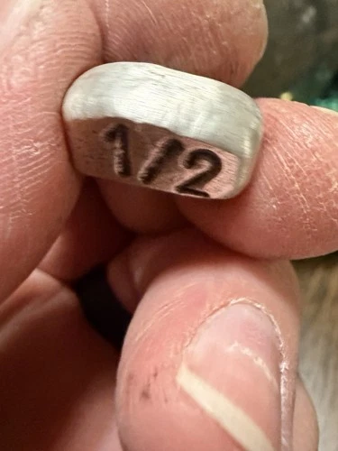 .999 Fine Silver 1/2 oz Bar Bullion Hand Poured