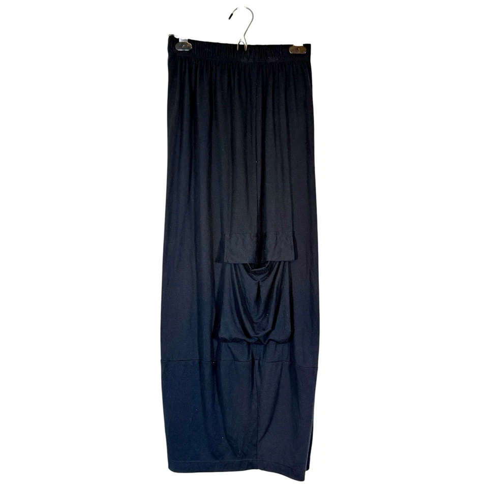 Pantalones cargo Chalet Et Ceci Hallie para mujer M negros mezcla de bambú pastillas para piernas de barril Foto 3 de 4