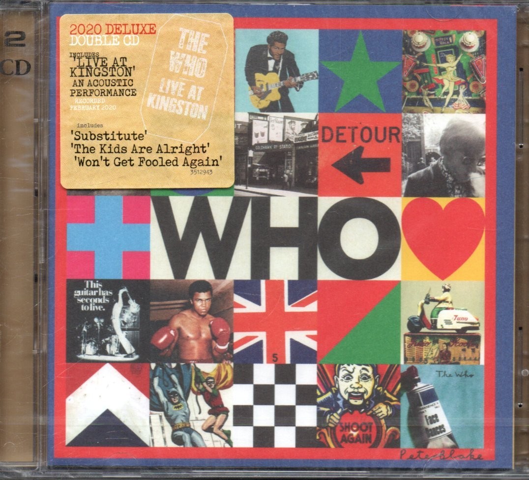 THE WHO - Who (Deluxe Edition with Live At Kingston CD) - 2xCD Album **NEW**