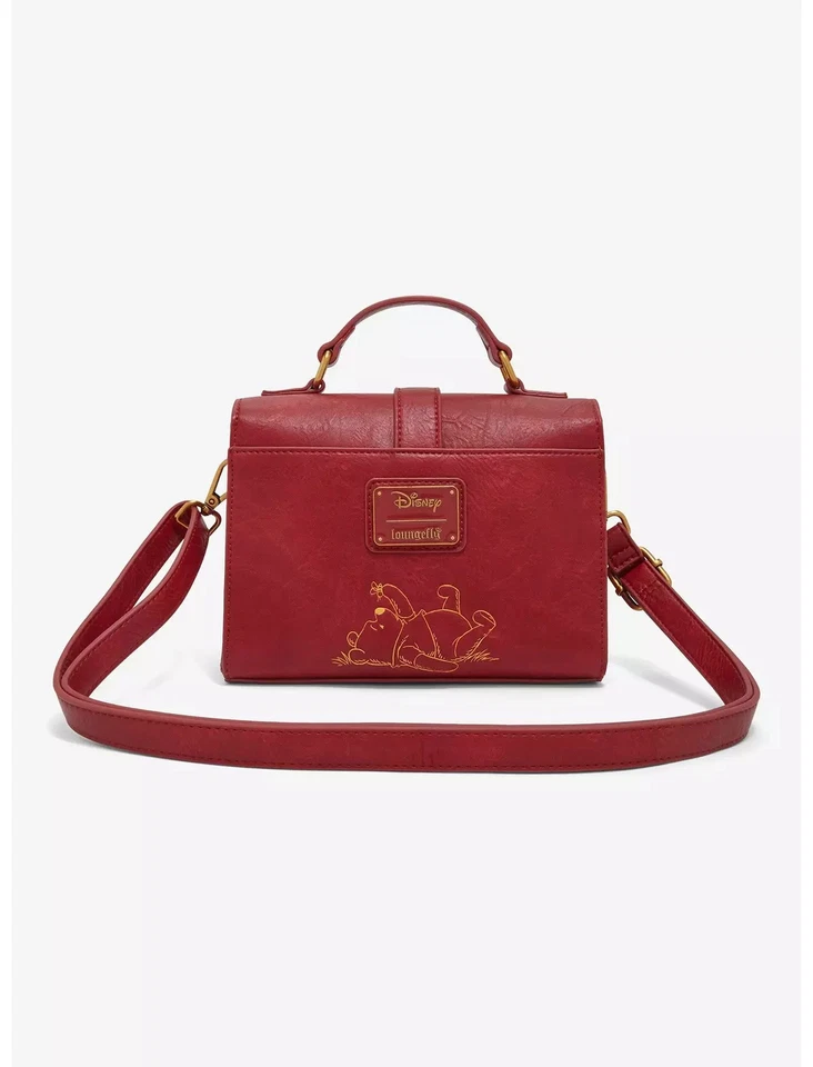 Mochila Loungefly Winnie the Pooh Exclusiva Bandolera Bolso Cartera Disney Foto 3 de 4