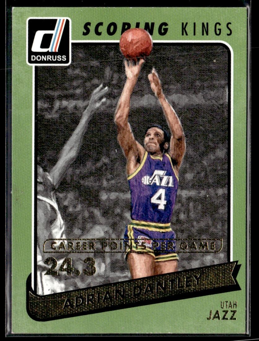 2015-16 Donruss Adrian Dantley Scoring Kings Statline #/243 HSC