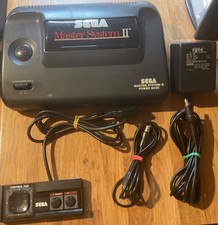 Sega Master System II (2) Console Complete Alex Kidd Game Built In 100% Genuine