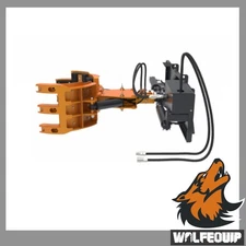 Wolfequip Rotating Grapple Five Finger Skid Steer w/In-Cab Remote Rock & Log New