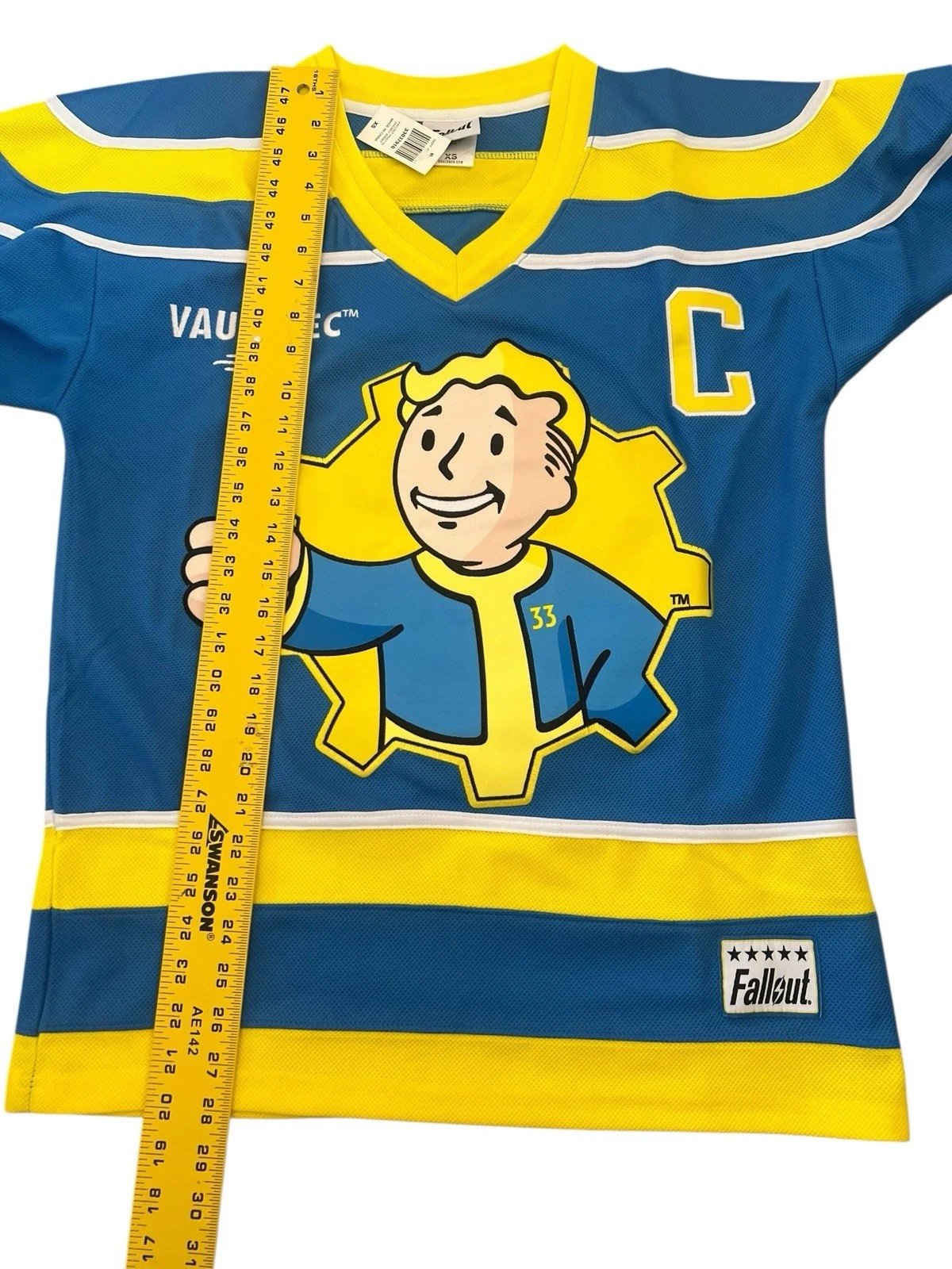 Falllout Vault Boy Hockey Jersey