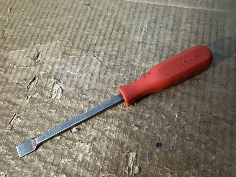 MAC TOOLS HARD RED HANDLE GASKET SCRAPER  SP10A   USA