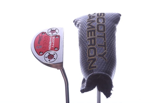 Titleist Scotty Cameron GoLo 5 34 in Putter Mallet RH Stock Steel Pistol