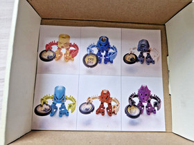 LEGO Bionicle Tohunga Store Display With Box Jala Huki Kongu Onepu Maku Matoro