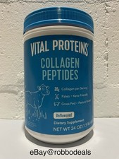 Vital Proteins Collagen Peptides Powder Unflavored 24 Oz Exp 1/27