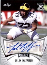 2021 Leaf Draft Autographs #BAJM1 Jalen Mayfield Auto - FB