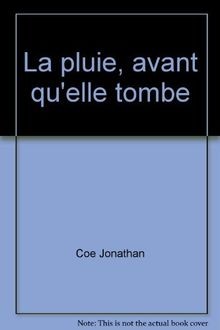La pluie, avant quelle tombe von not specified | Buch | Zustand sehr gut
