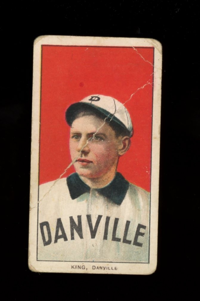 1909-11 T206 Baseball #253 Frank King Old Mill PR *h1