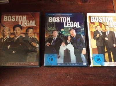 Boston Legal - Staffel  1 2 3  [18 DVD] William Shatner James Spader