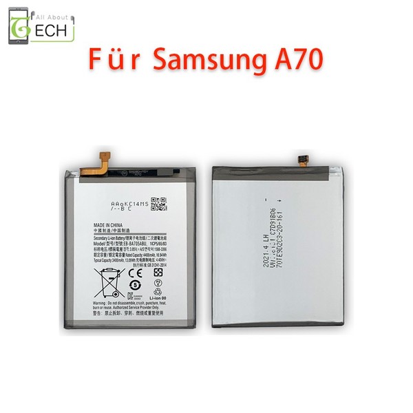 FüR Samsung Galaxy A70 SM-A705F Akku Batterie Battery EB-BA705ABU 4500 Mah-image