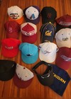 HUGE VINTAGE HAT CAP LOT x41 SPORTS TRAVEL FISHING CAR NEW ERA NCAA MLB HARLEY — photo 9