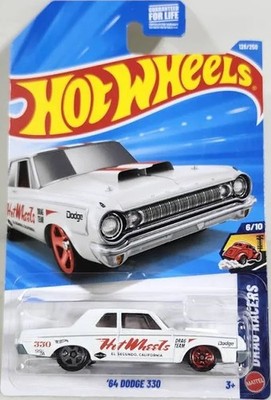 Hot Wheels '64 Dodge 330 WHITE | eBay