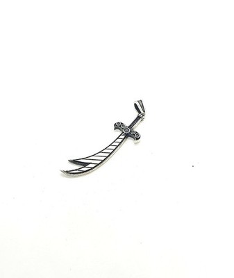 Zulfikar Pendant Necklace Imam Ali Hz Double Edge Sword 925 Silver Zulfiqar