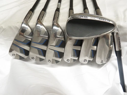 Used Cleveland Launcher XL Halo Iron Set 5-PW,DW Cleveland Cypher 40g Ladies