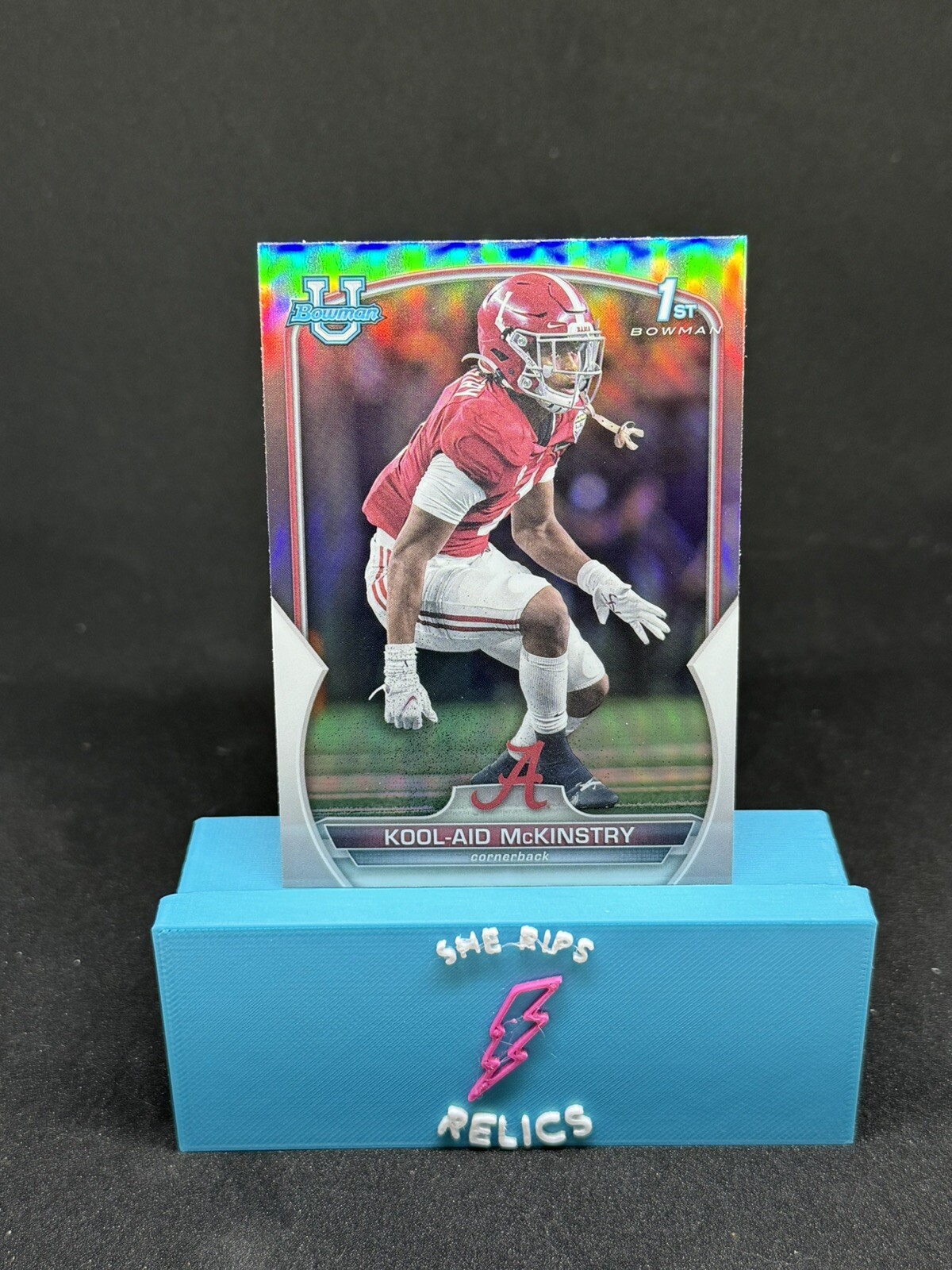 2022 Bowman Chrome U #14 Kool-Aid McKinstry 1st Bowman Refractor Alabama RC