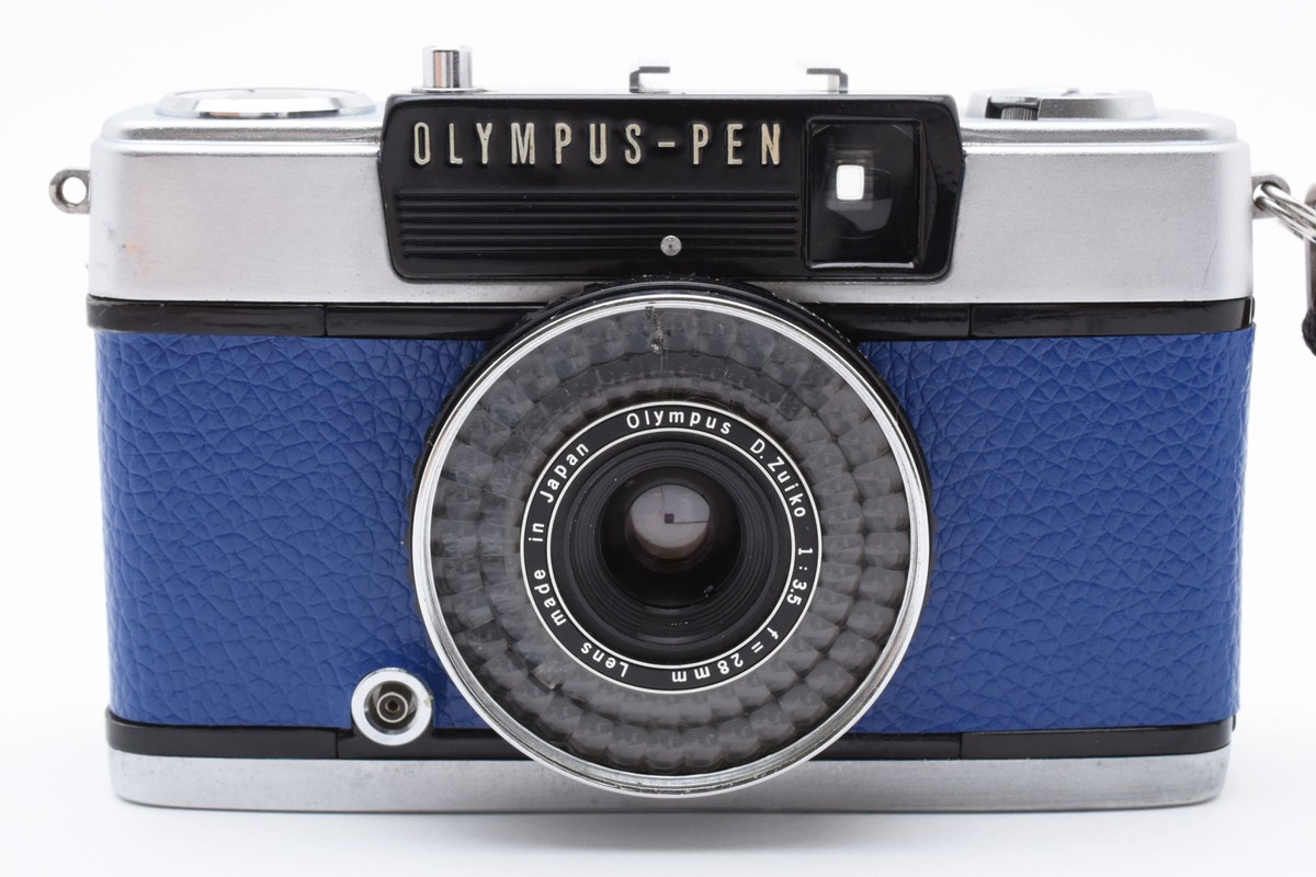 Blue 　OLYMPUS PEN EE-3 Near Mint ] OLYMPUS PEN EE-3 Blue Point & Shoot Film Camera