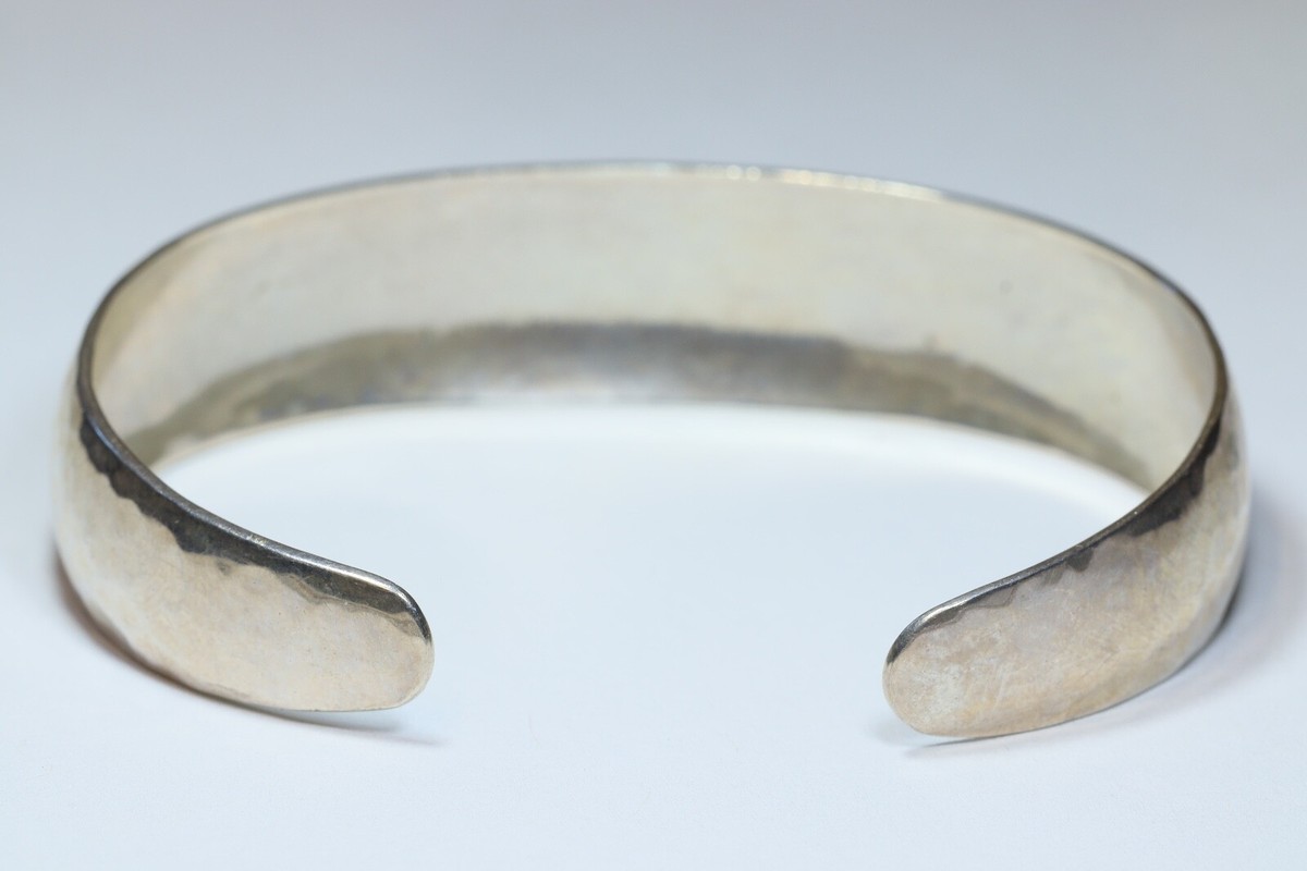 James Avery Hammered Sterling Bracelet View 6