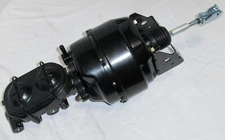 1964-1972 GM A Body Chevy Chevelle Black Bendix 8" Power Brake Booster + Master