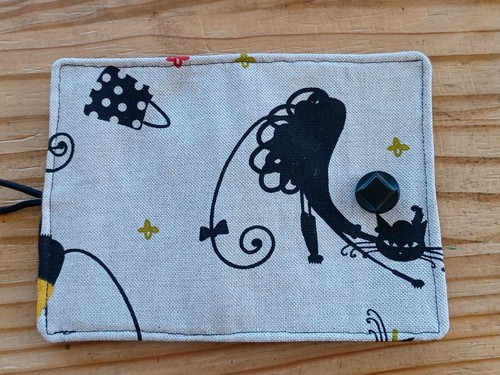 Nadelheft, Nadeletui, Nadelbuch, Nadeltasche für Nähnadeln - Motiv: Katzen - Bild 13 von 25