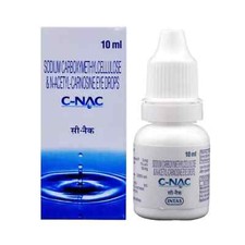 C-NAC Eye Drops N-Acetylcarnosine Eye Drops for Cataracts 10 ml - Free Shipping