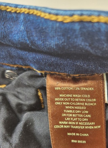 KUT Women's Jeans Dark Blue Size 8 Katy Boyfriend Vintage Good Condition - Picture 15 of 20
