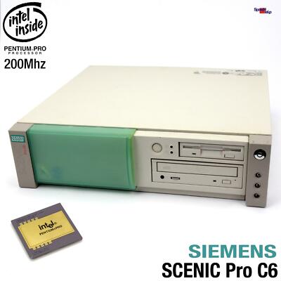 ISA SLOT SIEMENS SCENIC PRO C6 PENTIUM PRO 200MHZ CPU COMPUTER PC PARALLEL D983