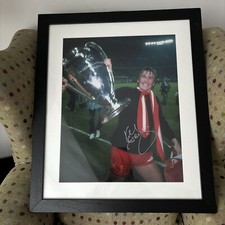 Signed Framed Photo Of Kenny Salish