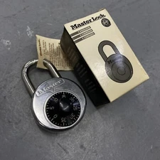 Master Lock Model No 2010 Combination Padlock In Box with Combo Old Stock