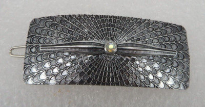 Neugablonz Dieter Knobloch: Haarklammer mit Diamant um 1950/1960 (113267)