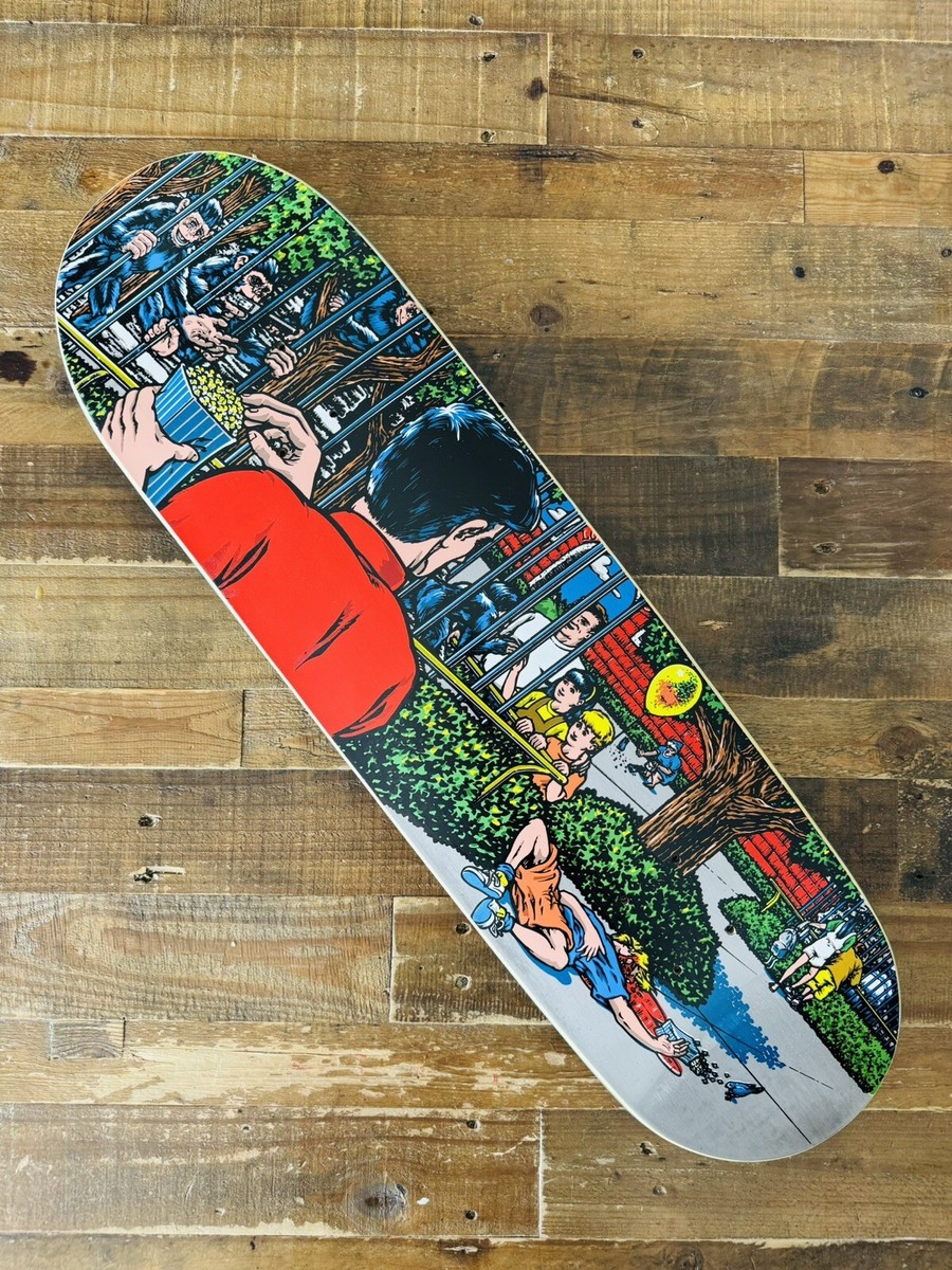 RARE Eric Koston At The Zoo Exhibit Skateboard Deck 101 Shaped | eBay