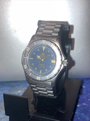 Tag Heuer 972.613 34mm Watch Moondust Blue Granite