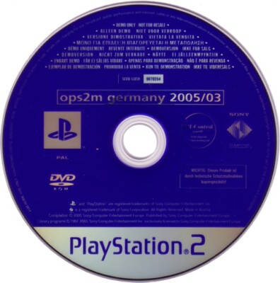 PS2 / Sony Playstation 2 - ops2 ger special 3/2005 nur CD