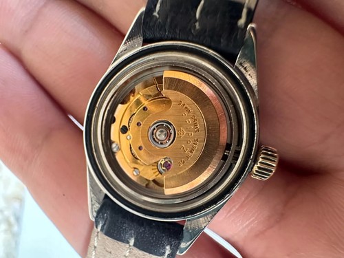 1970's Vintage Zodiac Watch Libyan Military President Gaddafi Limited 26mm Rare - Imagen 14 de 20