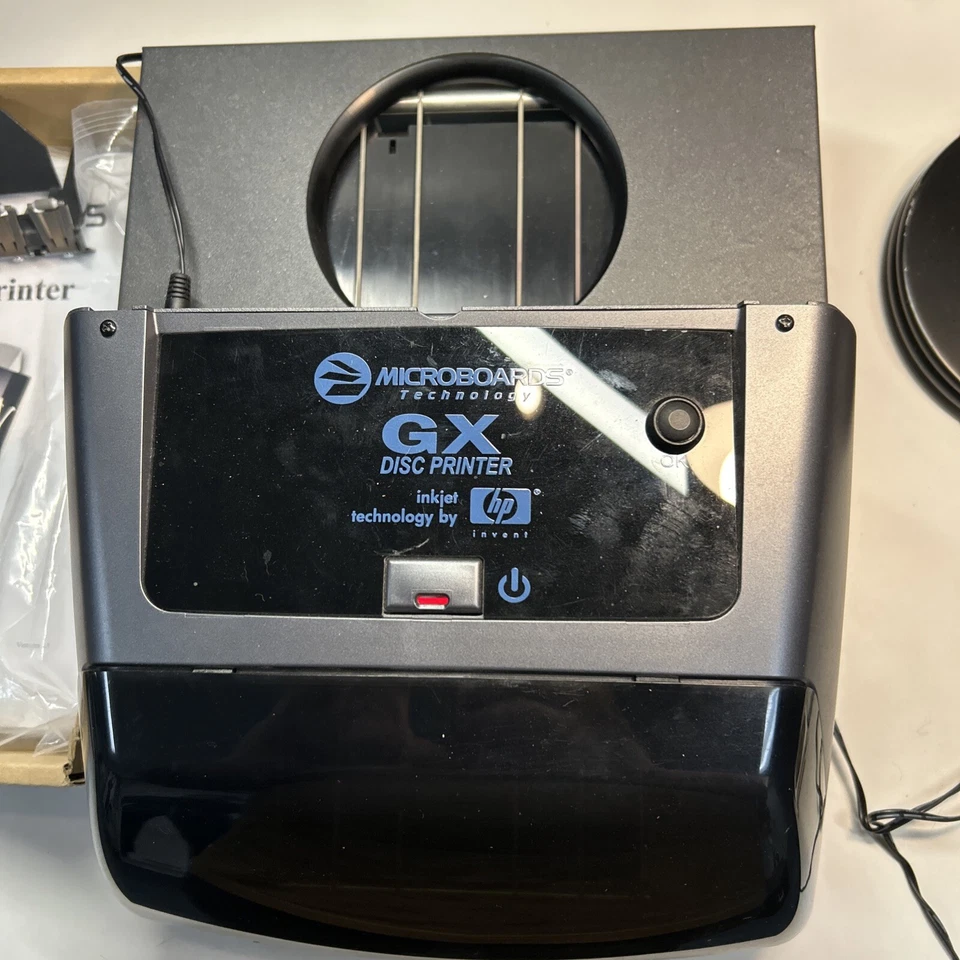 Microboards Technology PX1-2000-01 Disk Printer GX With Manuals And CDs - Image 3 of 4