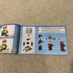 Lego City 60093 Deep Sea Helicopter Building Set Instruction Manuals Books