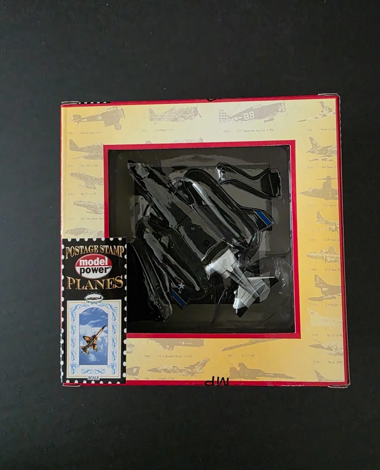 Model Power Postage Stamp Planes. #5384-2 F-4 Phantom II: Black Bunny. Diecast - Image 3 of 4