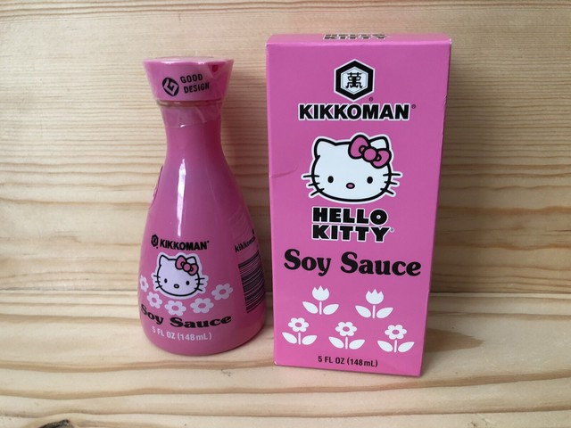 Kikkoman Hello Kitty Pink Special Edition Soy Sauce 5oz Japan Sealed US