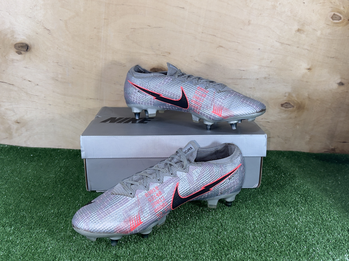 New Mercurial Vapor 13 SG CJ6124-907 Elite Grey boots Cleats mens