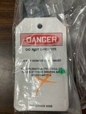 Danger Tags 25-pack ACCUFORM  6" x 31/4"