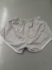 Girls light gray shorts with white trim sz M — photo 2